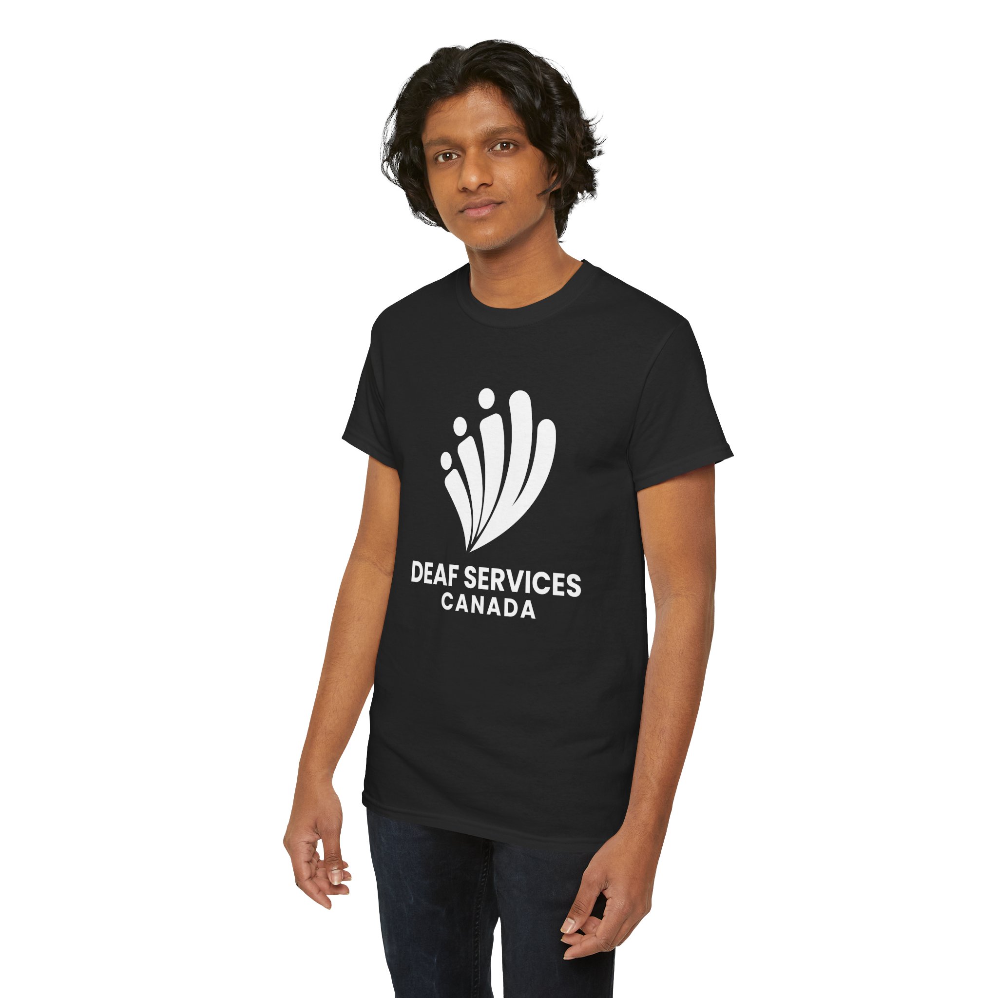 T-Shirt - White Logo - Image 3
