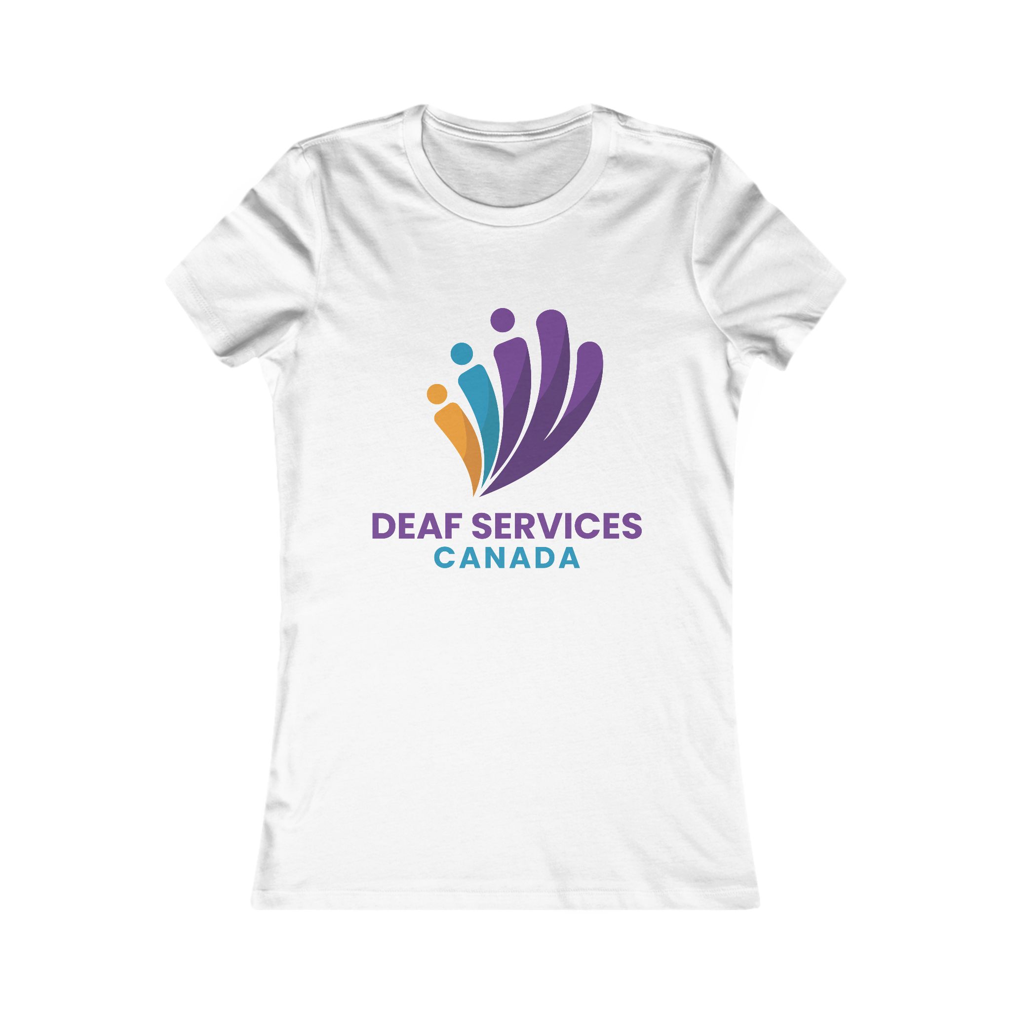 Women's Favorite Tee - Large colour logo - Image 2