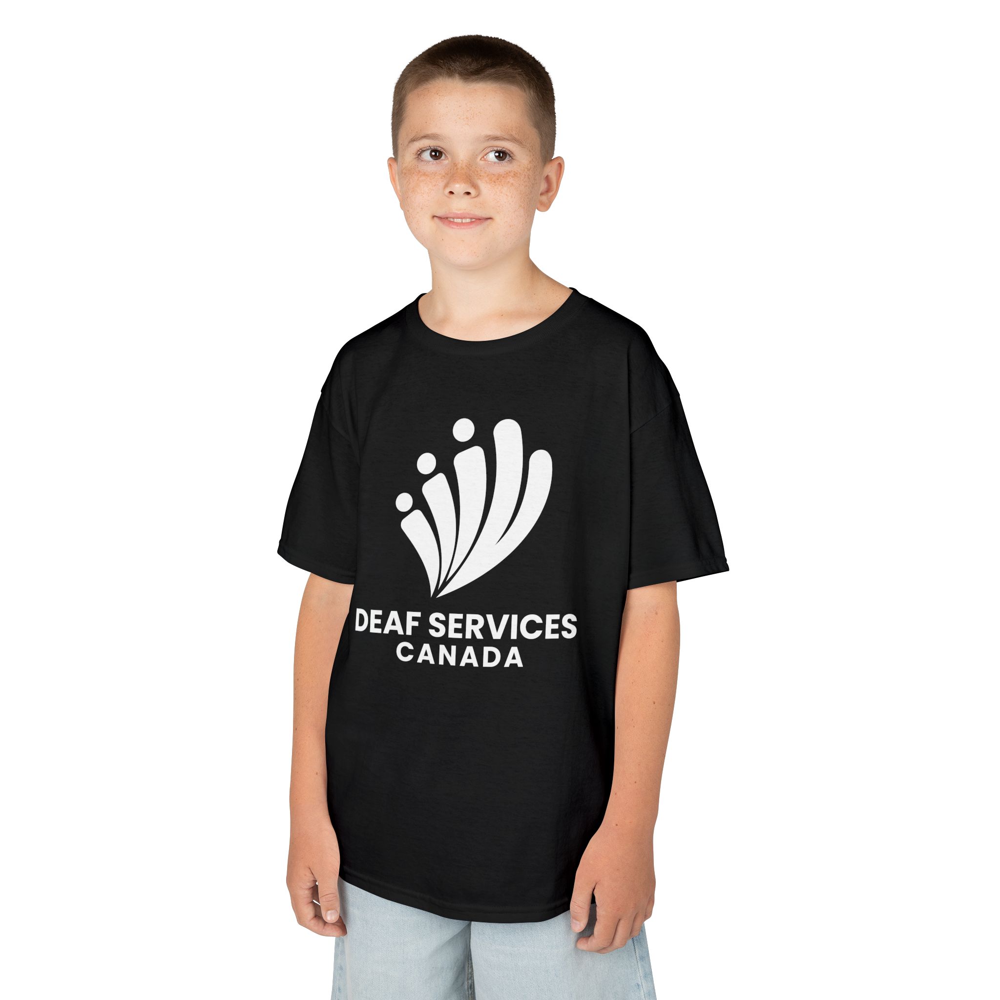Kids Tee — White Logo - Image 3