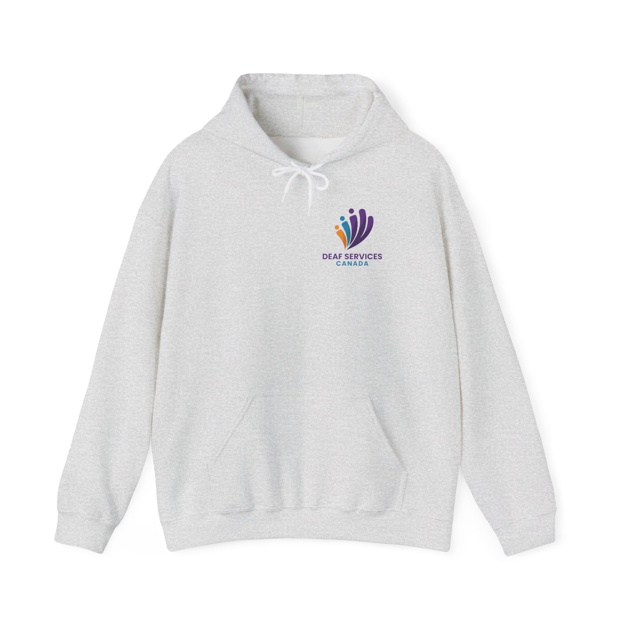 Pullover Hoodie - Small Colour logo - Image 2